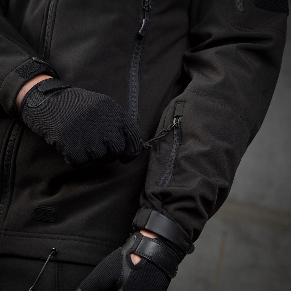 Kurtka M-Tac Softshell Police - Black