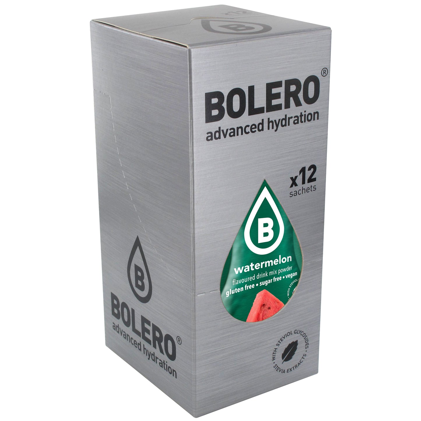 Napój w proszku Bolero Watermelon ze stewią 9 g - 12 szt.