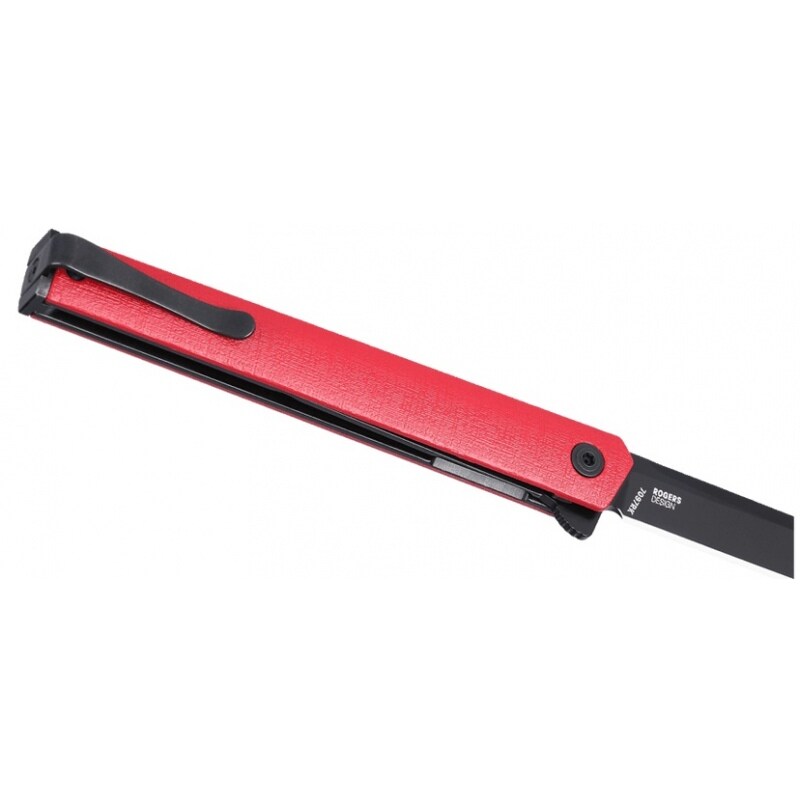 Nóż składany CRKT CEO Flipper - Red / Black