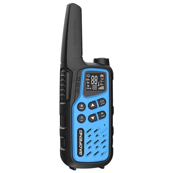 Radiotelefon Baofeng BF-T25E PMR 2 szt. - Blue