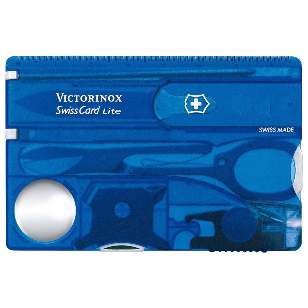 Zestaw Victorinox SwissCard Lite - Blue