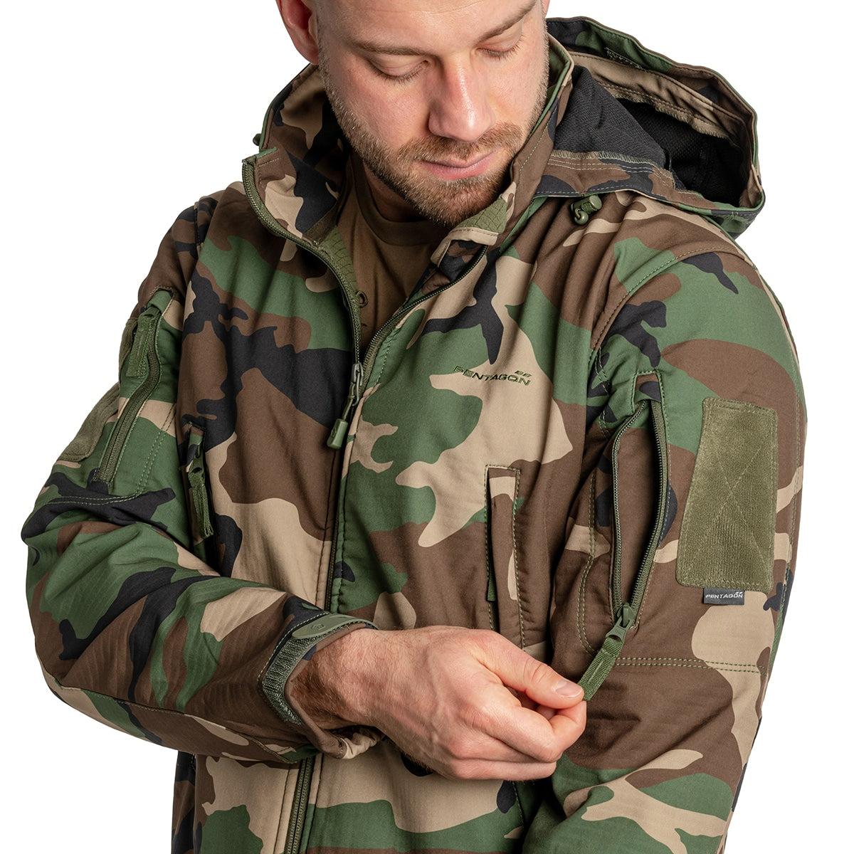 Kurtka Pentagon Artaxes - Woodland
