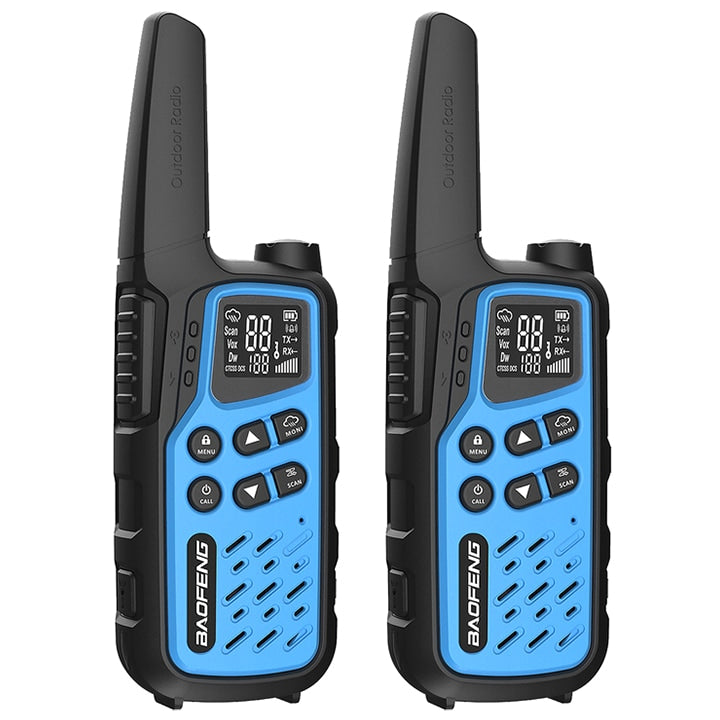 Radiotelefon Baofeng BF-T25E PMR 2 szt. - Blue