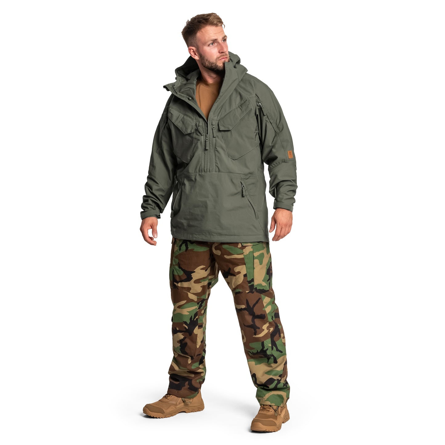 Kurtka Helikon Pilgrim Anorak - Taiga Green