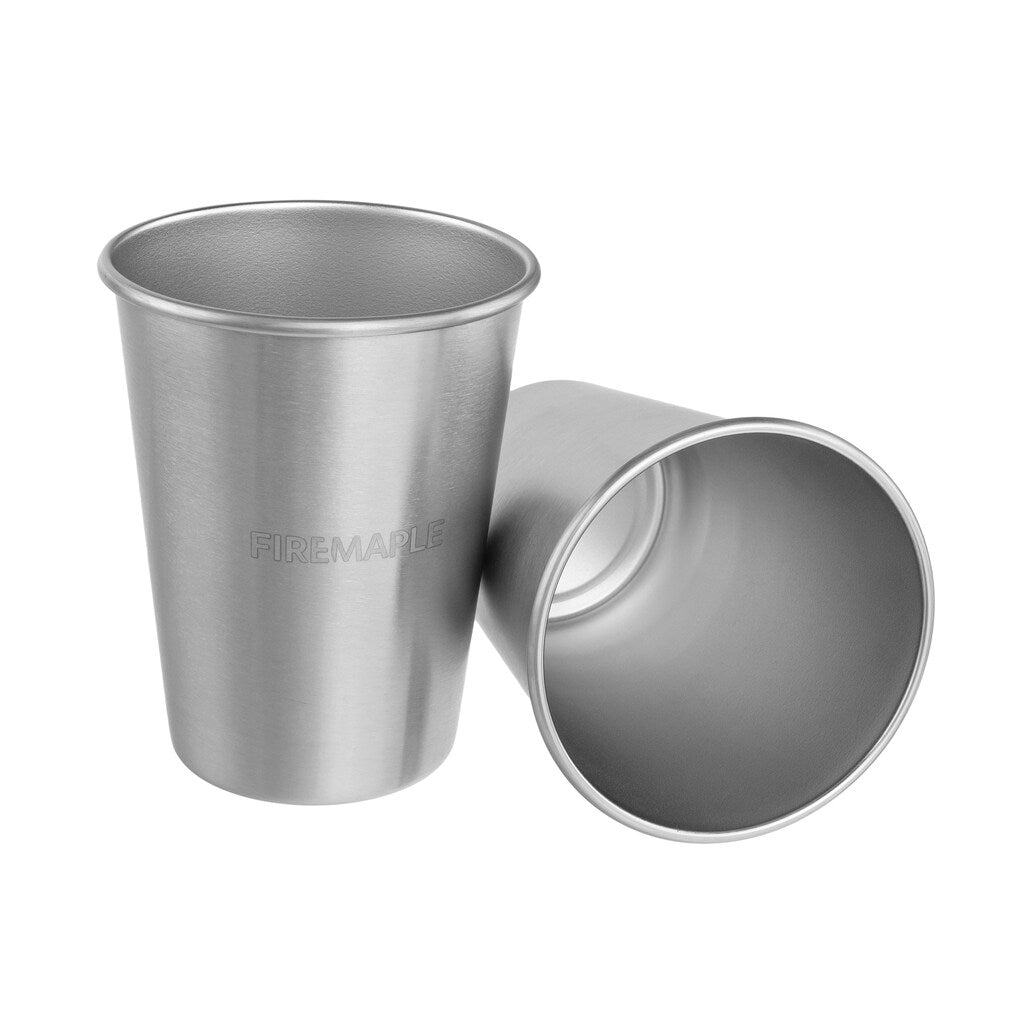 Kubek Fire Maple Antarcti Stainless Steel 350 ml 2 szt. - Silver