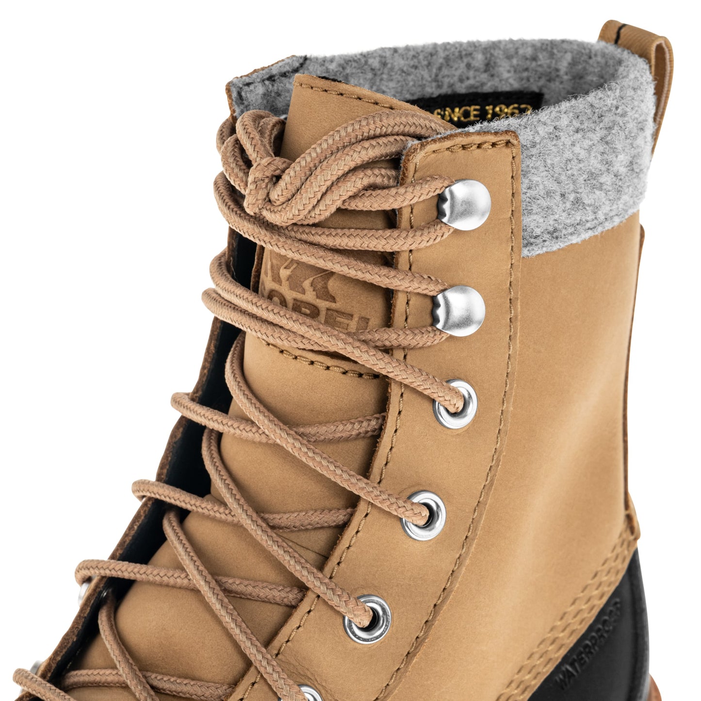 Buty Sorel Slabtown 62 Caribou WP - Caribou Buff/Black