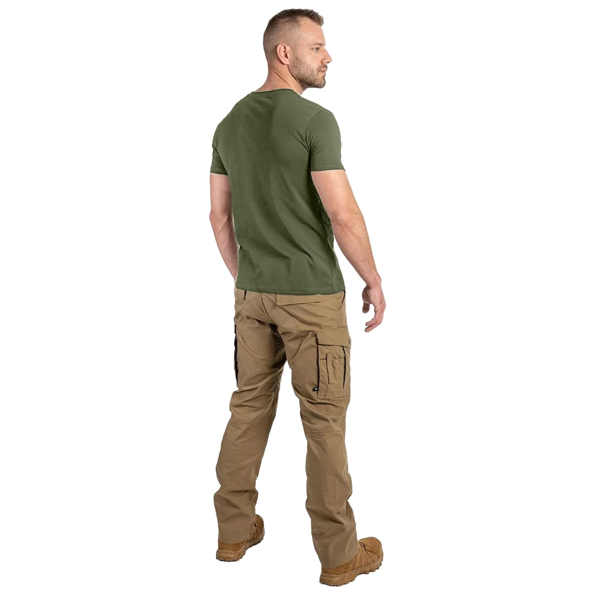 Koszulka T-shirt Alpha Industries Basic Small Logo - Dark Olive