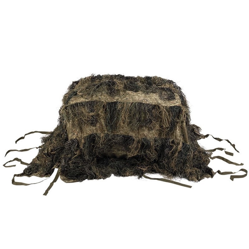 Siatka maskująca Mil-Tec Ghillie Cover Anti Fire 300 x 200 cm - Woodland