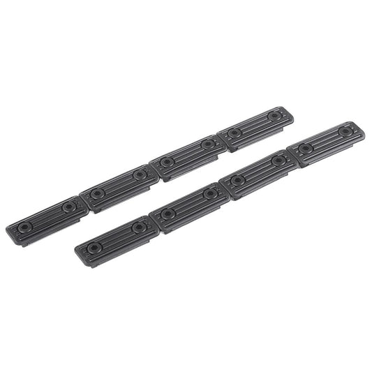Panele ochronne na szyny M-LOK ASG Black - 2 szt.