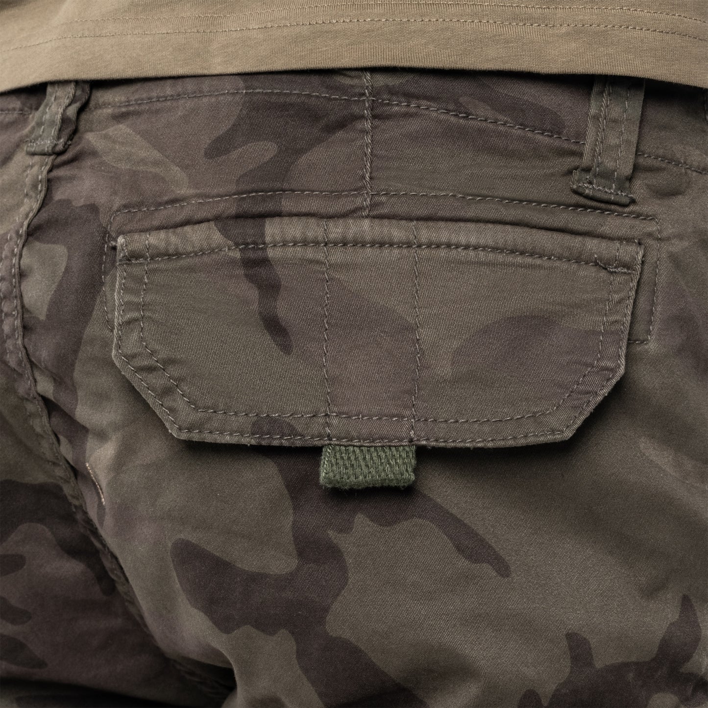 Szorty Alpha Industries Crew Short - Dark Olive Camo
