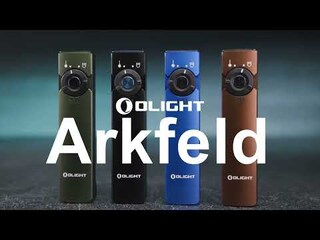 Latarka ze wskaźnikiem laserowym Olight Arkfeld Cool White - 1000 lumenów