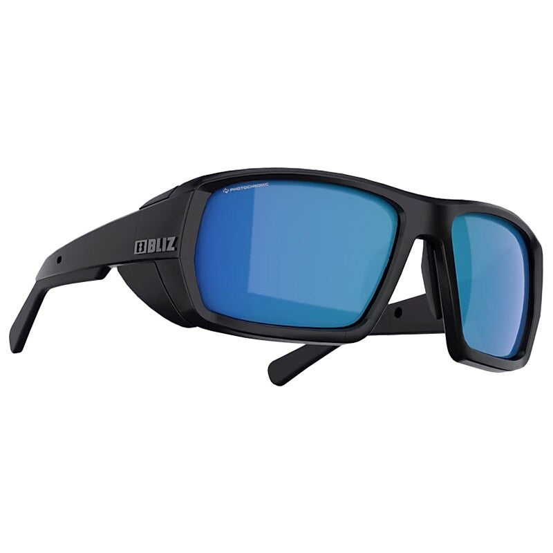Okulary przeciwsłoneczne Bliz Peak Nano Optics Photochromic - Matt Black/Brown Blue
