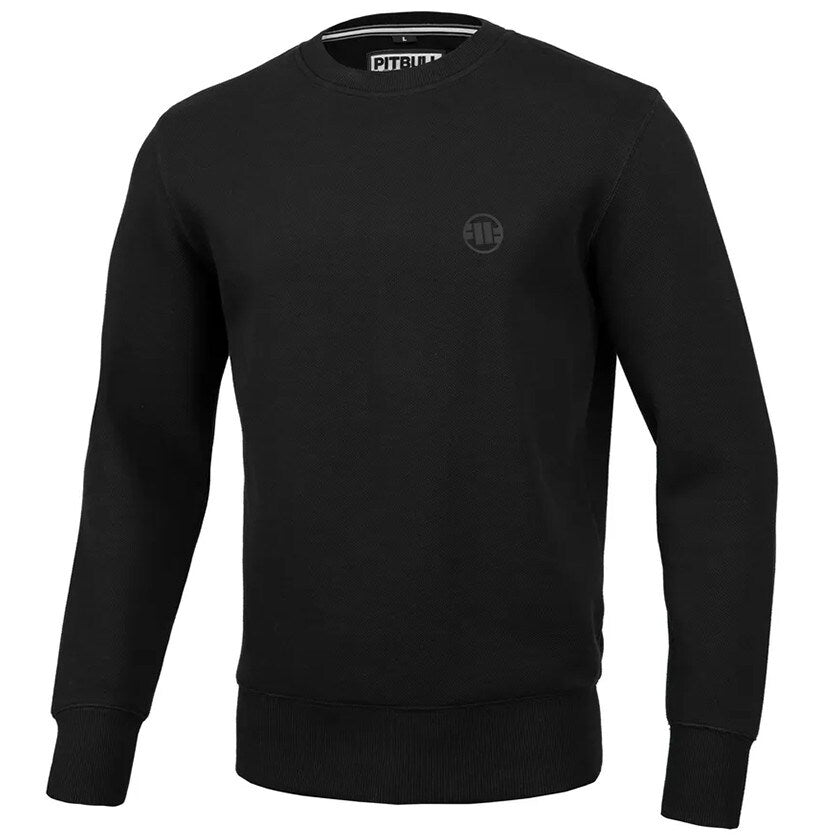 Bluza Pitbull Crewneck Pique Small Logo - Black