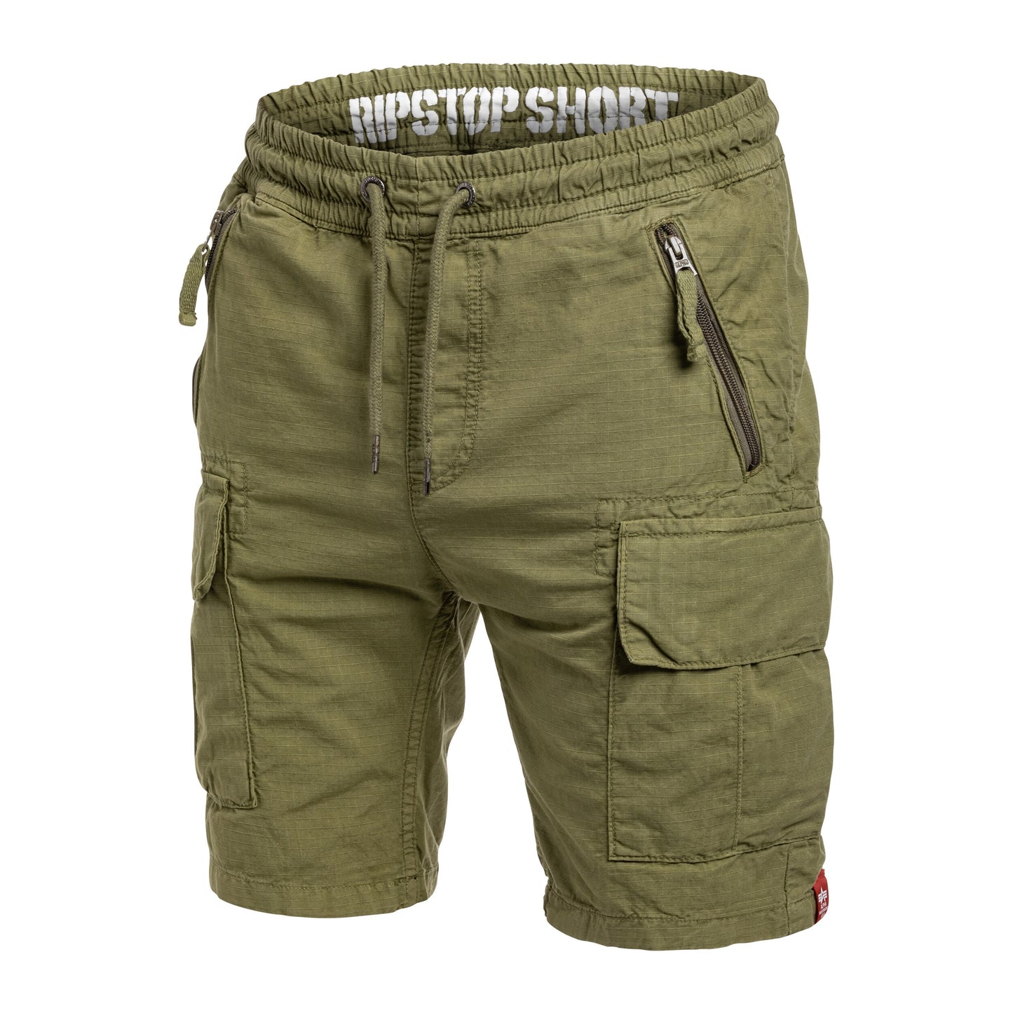 Szorty Alpha Industries Rip-Stop Joggers - Olive
