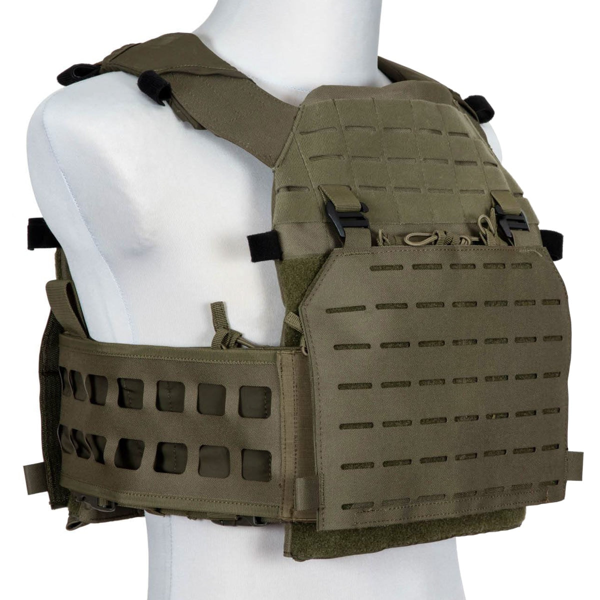 Kamizelka taktyczna GFC Advanced Laser-Cut - oliwkowa