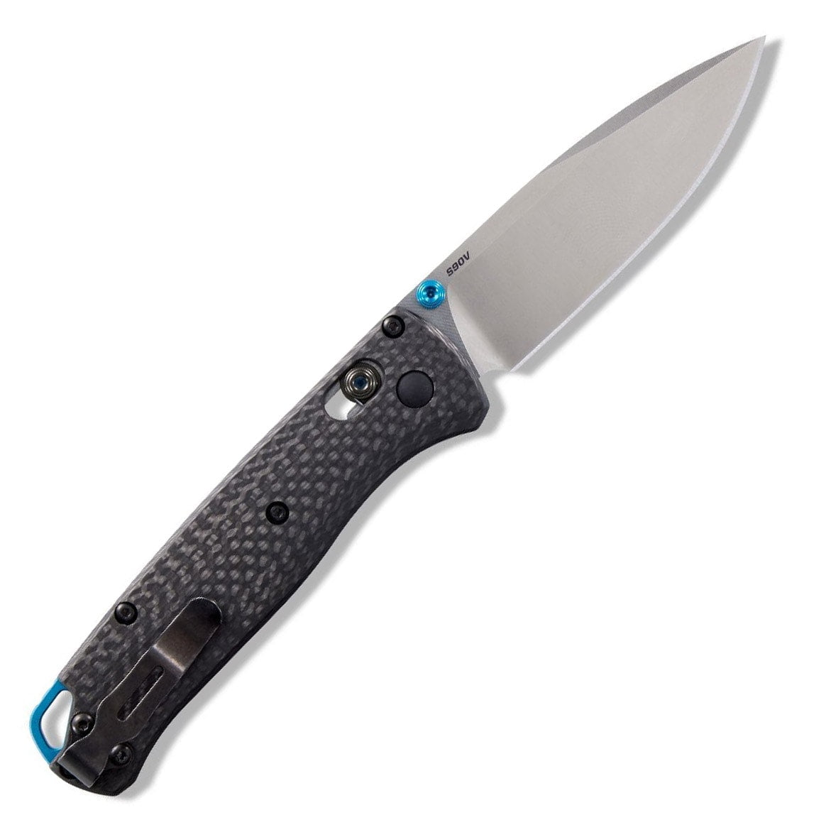 Nóż składany Benchmade Bugout CPM-S90V - Black Carbon Fiber