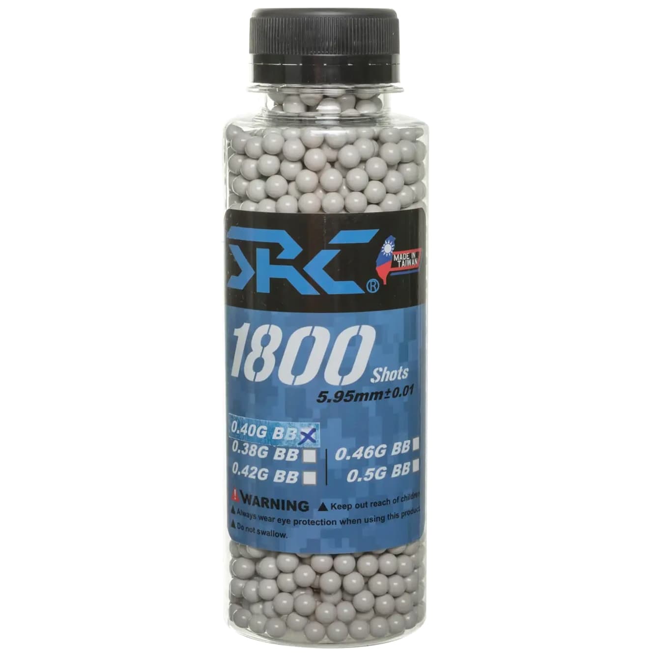 Kulki ASG SRC 0,4g 1800 szt. - Białe