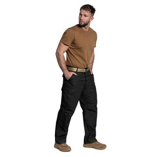 Spodnie Helikon BDU PolyCotton Rip-Stop - Black