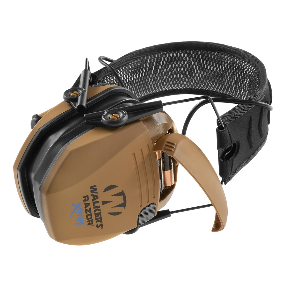 Ochronniki słuchu aktywne Walker's Razor X-TRM - Battle Brown