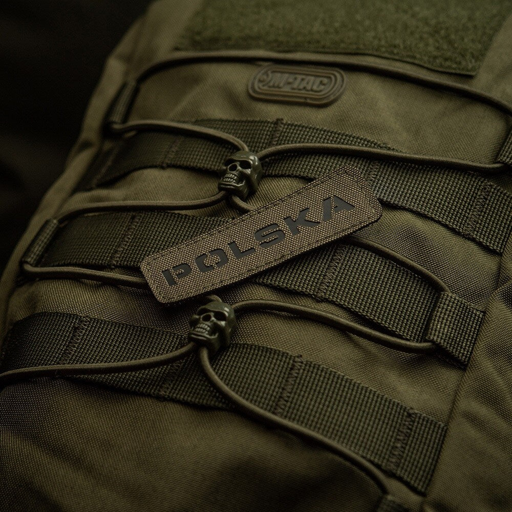 Naszywka M-Tac Polska Laser Cut - Ranger Green/Black