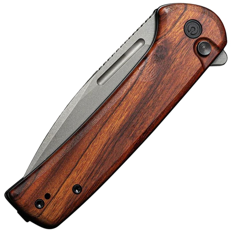 Nóż składany Civivi Conspirator Grey Stonewashed - Wood