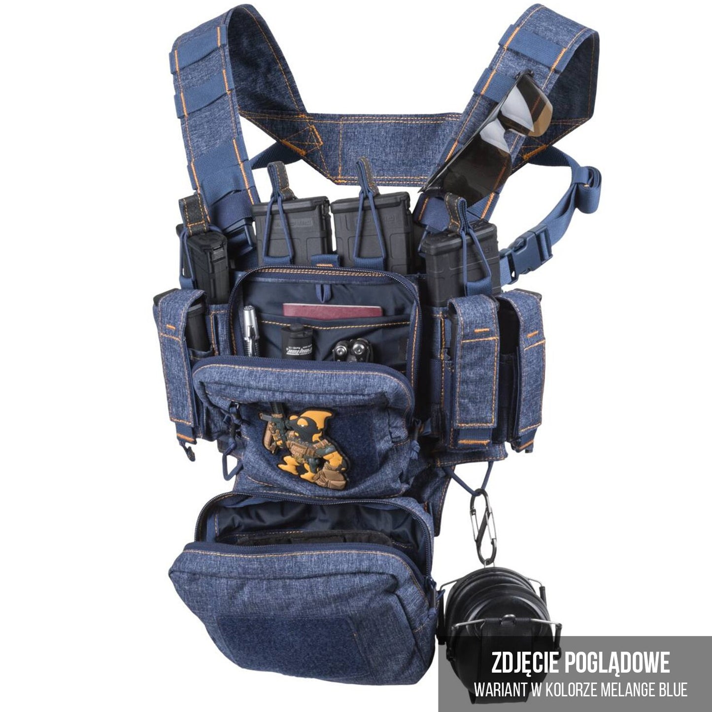Kamizelka taktyczna Helikon Training Mini Rig Nylon - Melange Grey