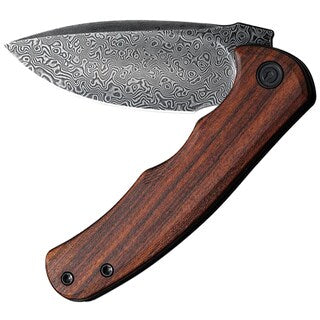 Nóż składany Civivi Mini Praxis Guibourtia Damascus