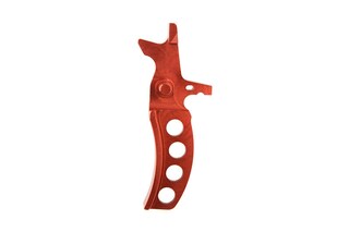Język spustowy Retro Arms CNC typ D do replik M4/M16 - czerwony