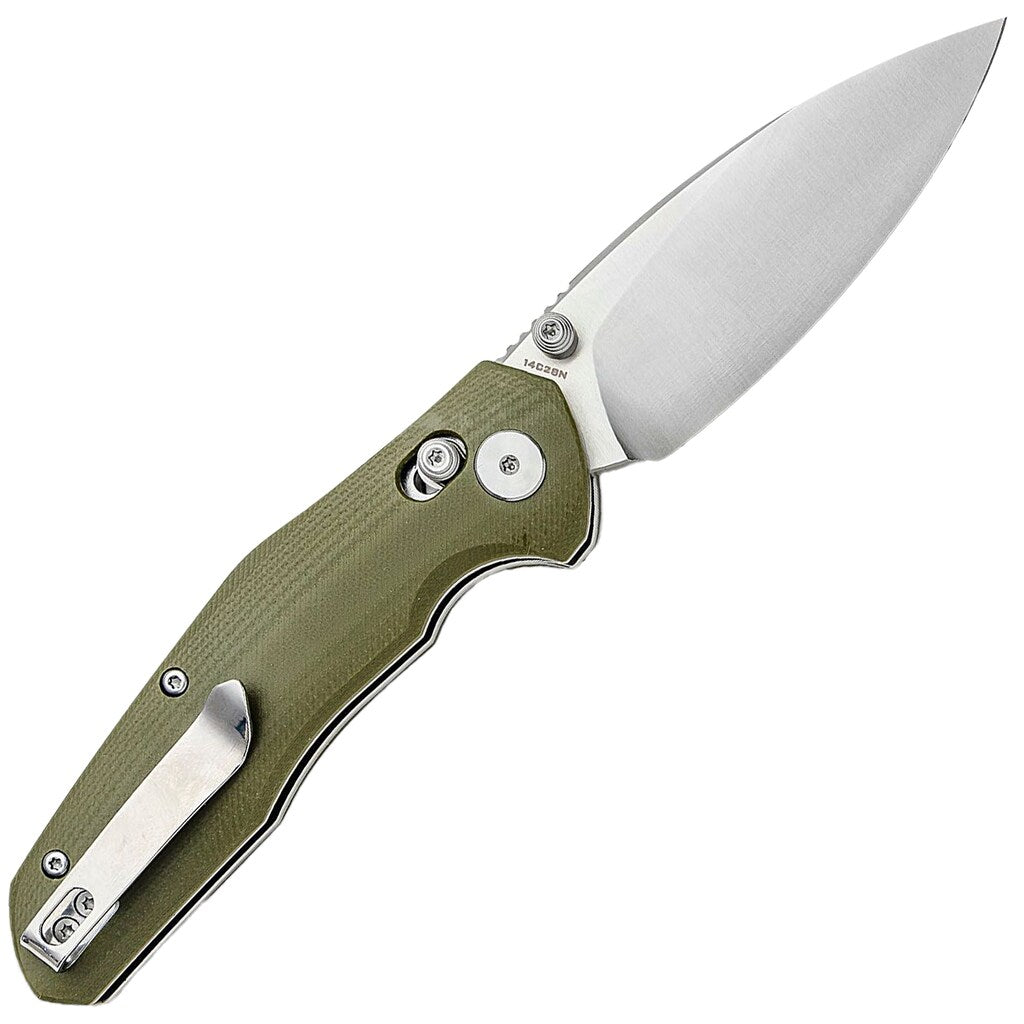 Nóż składany Bestechman Ronan Satin - OD Green