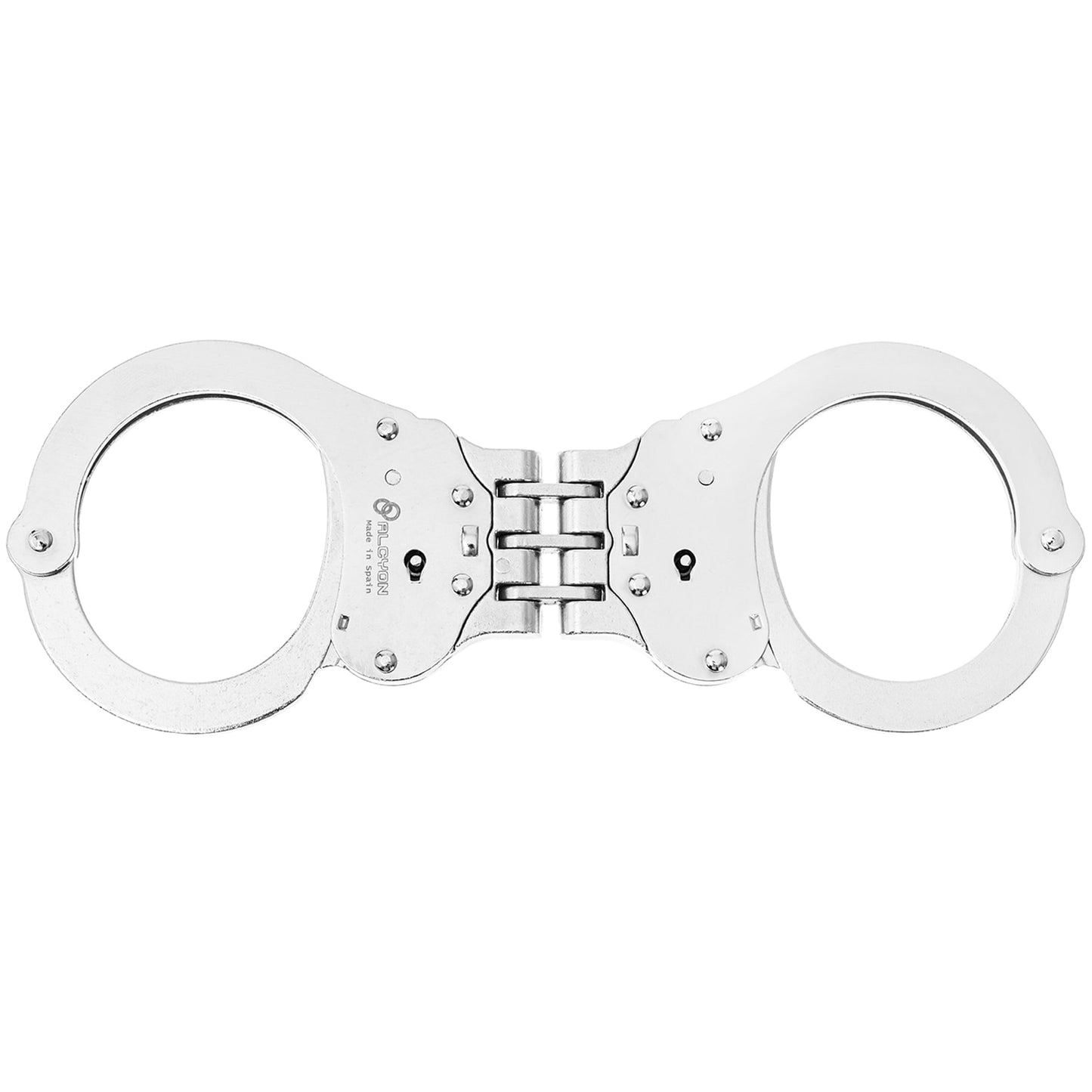 Kajdanki zawiasowe Alcyon Hinge Steel srebrne