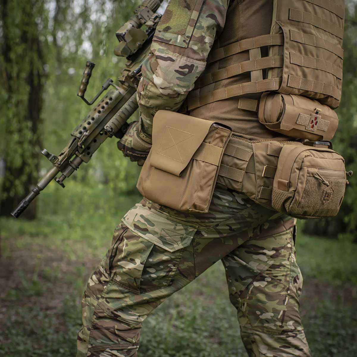 Ładownica M-Tac na skrzynkę amunicyjną do karabinu M249 - Coyote