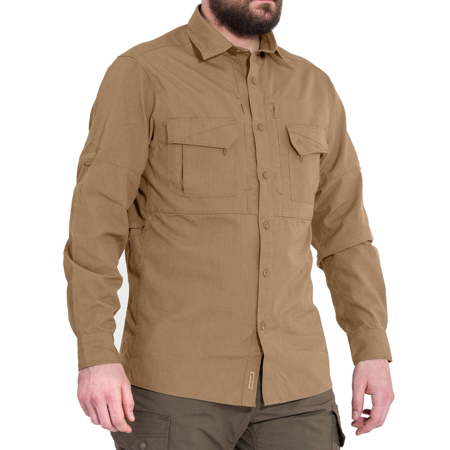 Koszula taktyczna Pentagon Plato Long Sleeve - Coyote