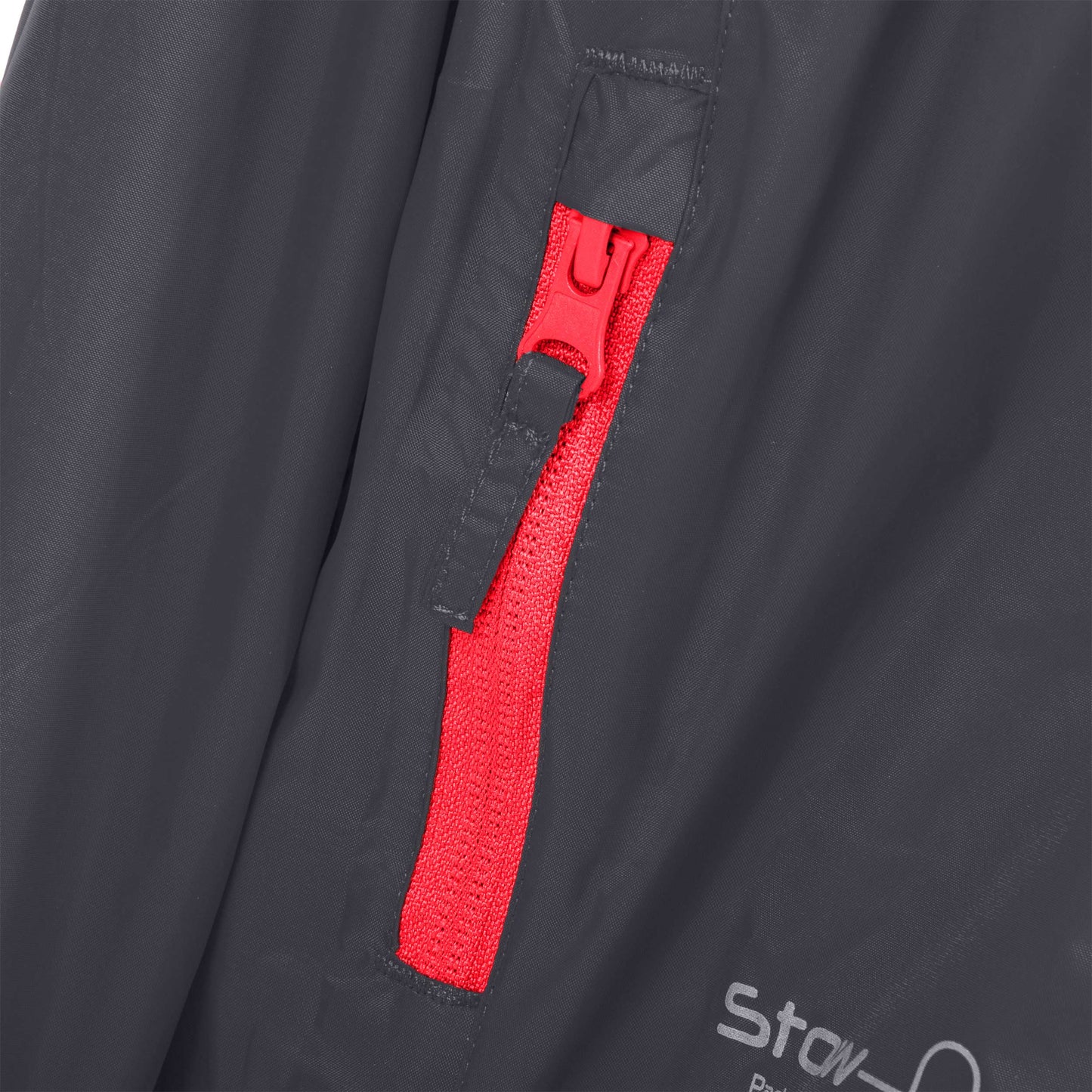 Kurtka dziecięca Highlander Outdoor Stow & Go Waterproof - Charcoal