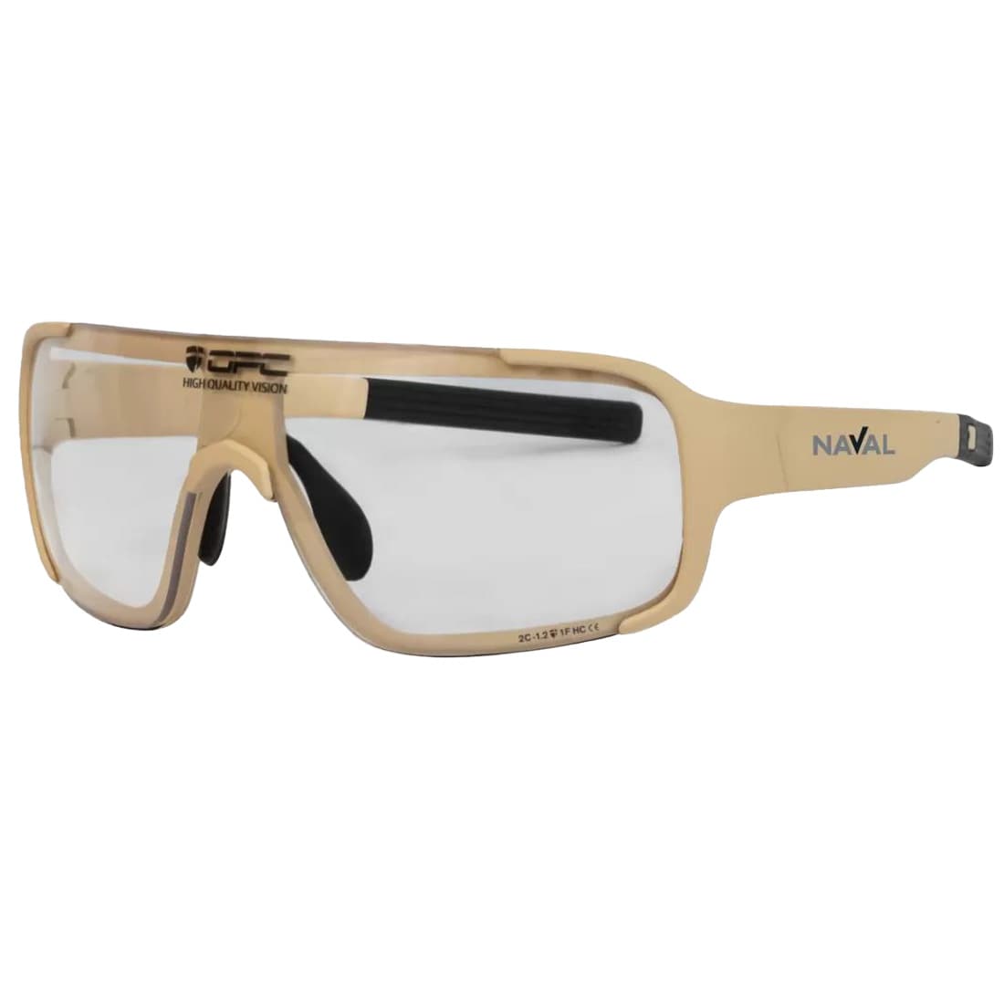 Okulary taktyczno-ochronne OPC Tactical Jet Naval I - Matt Khaki/Clear