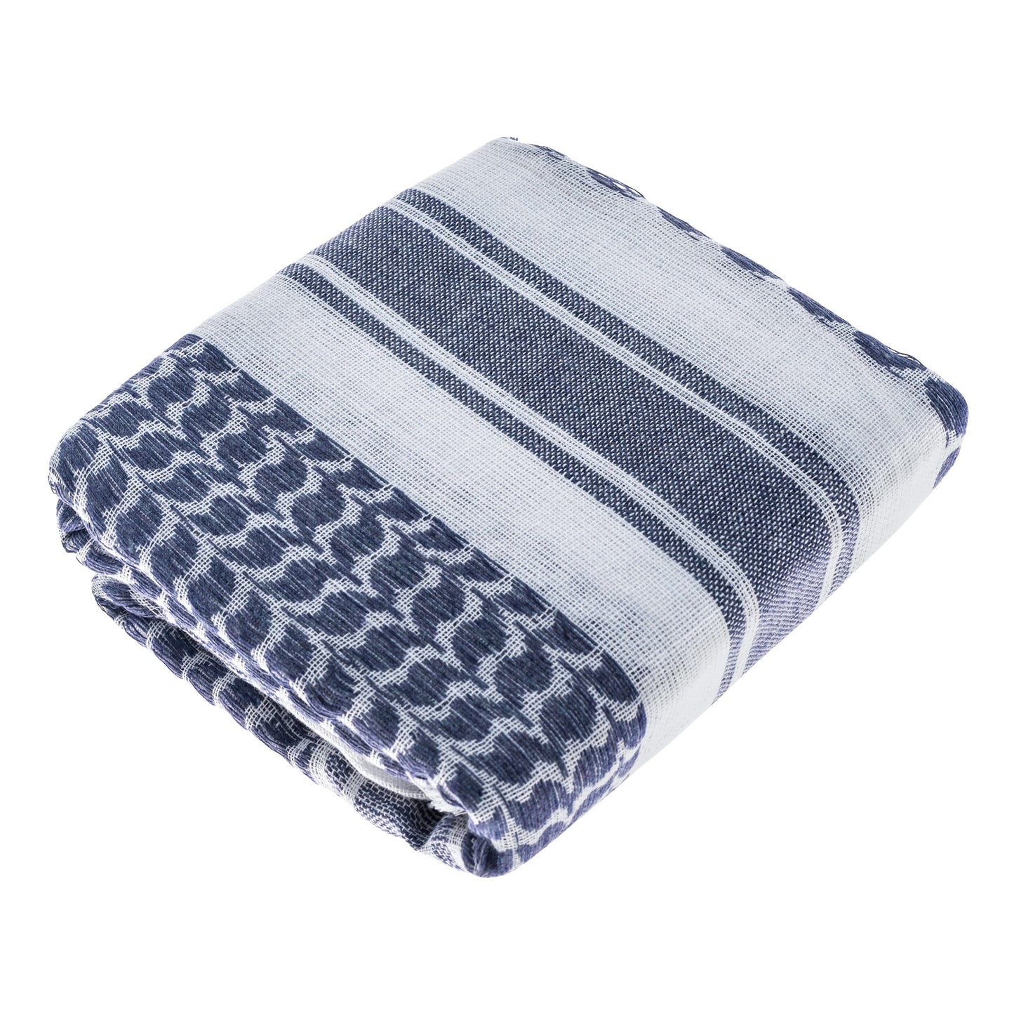Arafatka chusta ochronna Mil-Tec - White/Blue