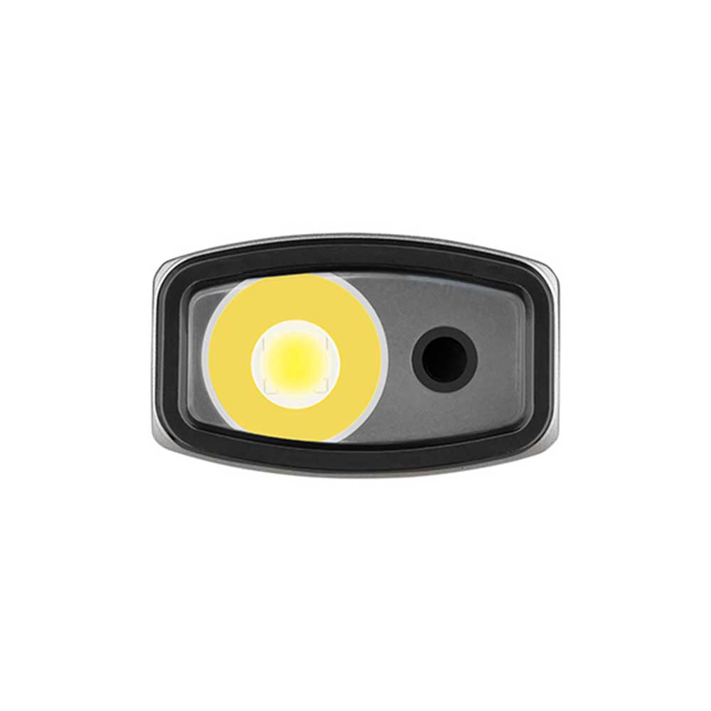 Latarka ze wskaźnikiem laserowym Olight Arkfeld Winter 3 Titanium - 1000 lumenów