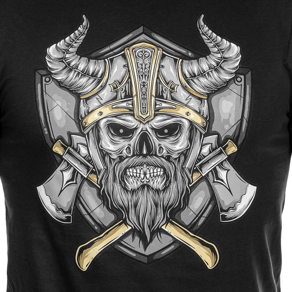 Koszulka T-Shirt Voyovnik Viking - Czarna