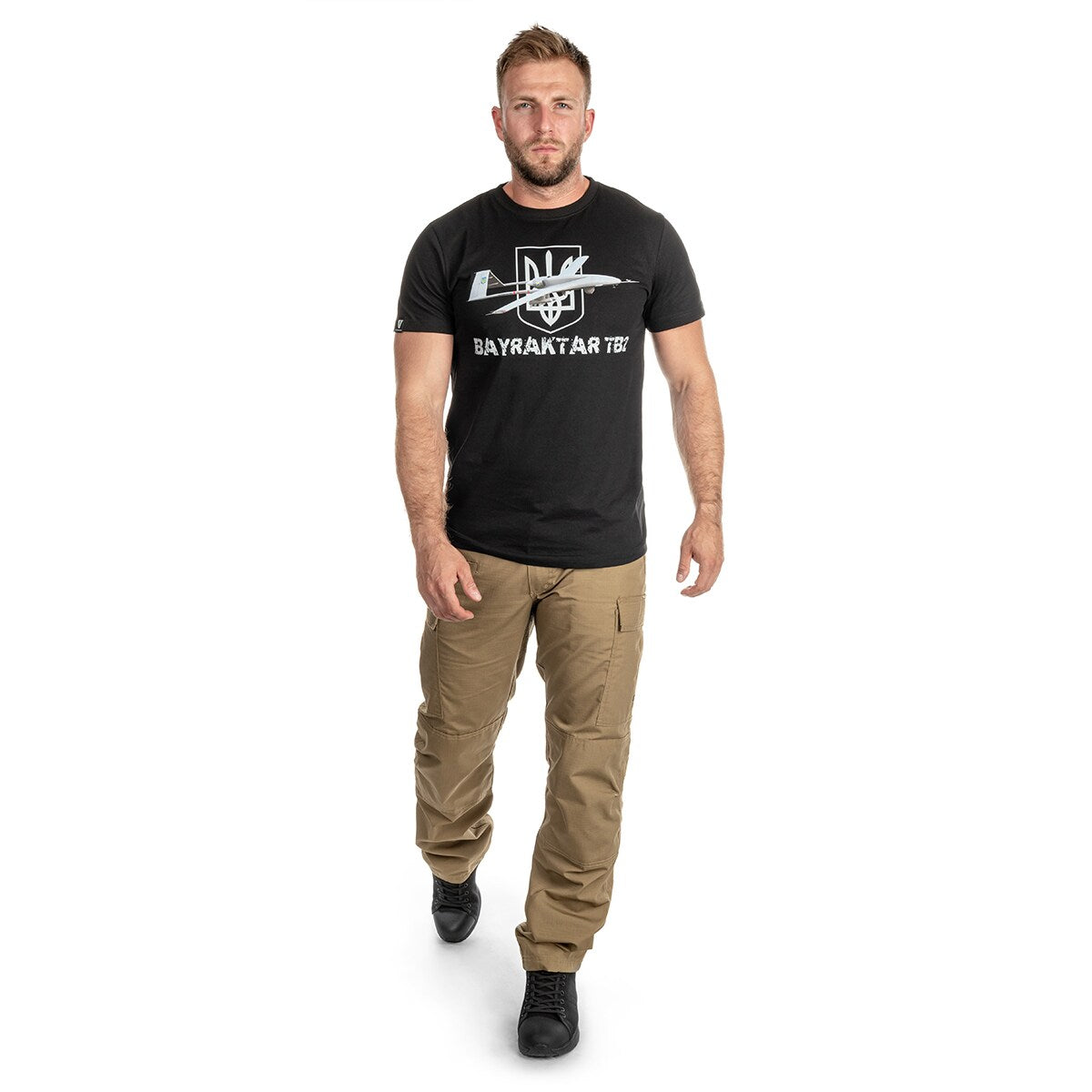 Koszulka T-Shirt Voyovnik Bayraktar TB2 - Black