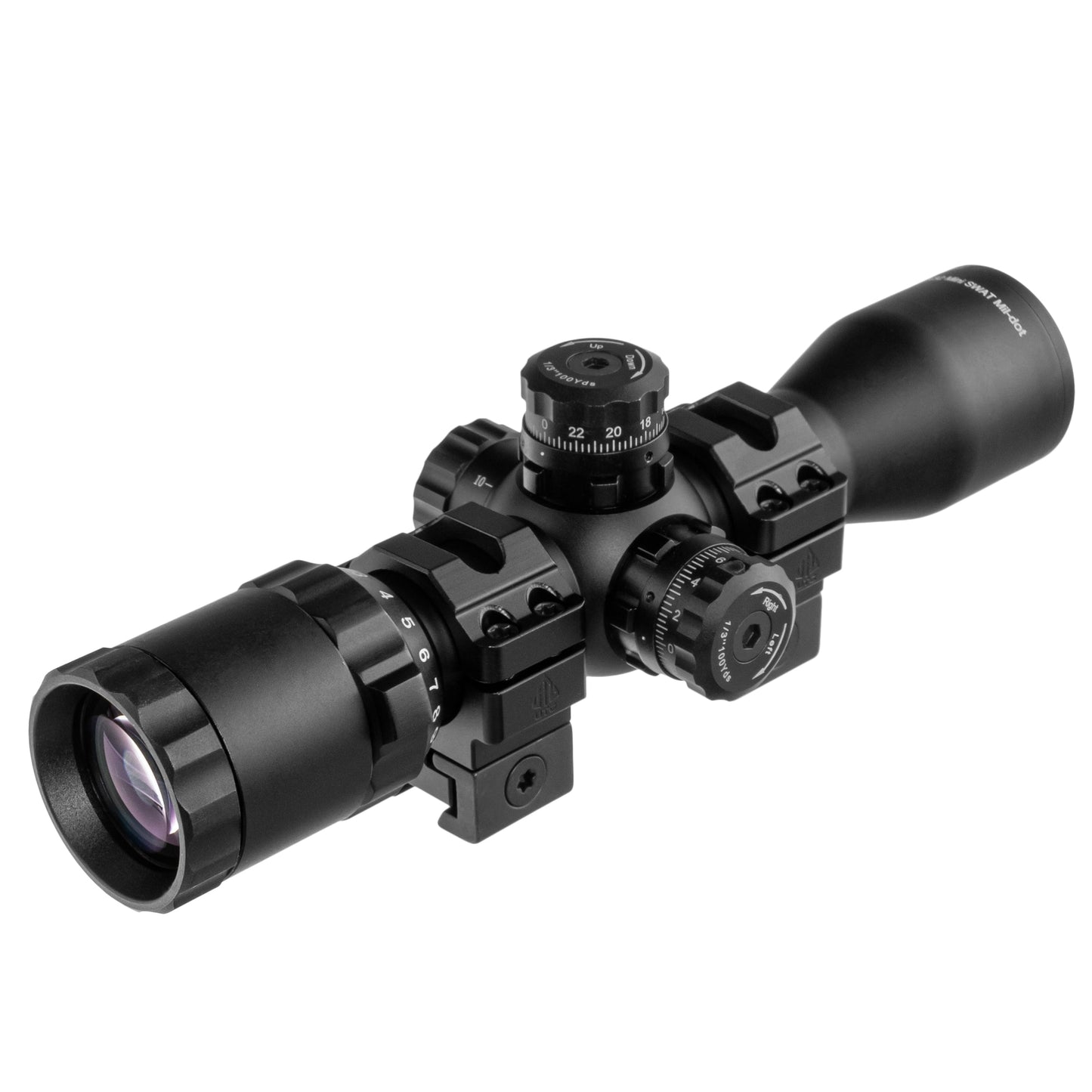Luneta celownicza UTG 3-12X32 BugBuster Mil-Dot Dovetail