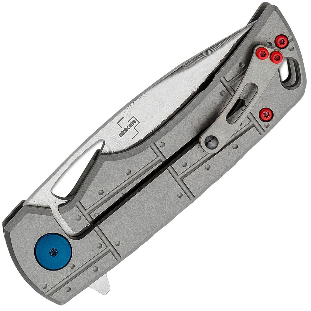 Nóż składany Boker Plus P-51 - Damast