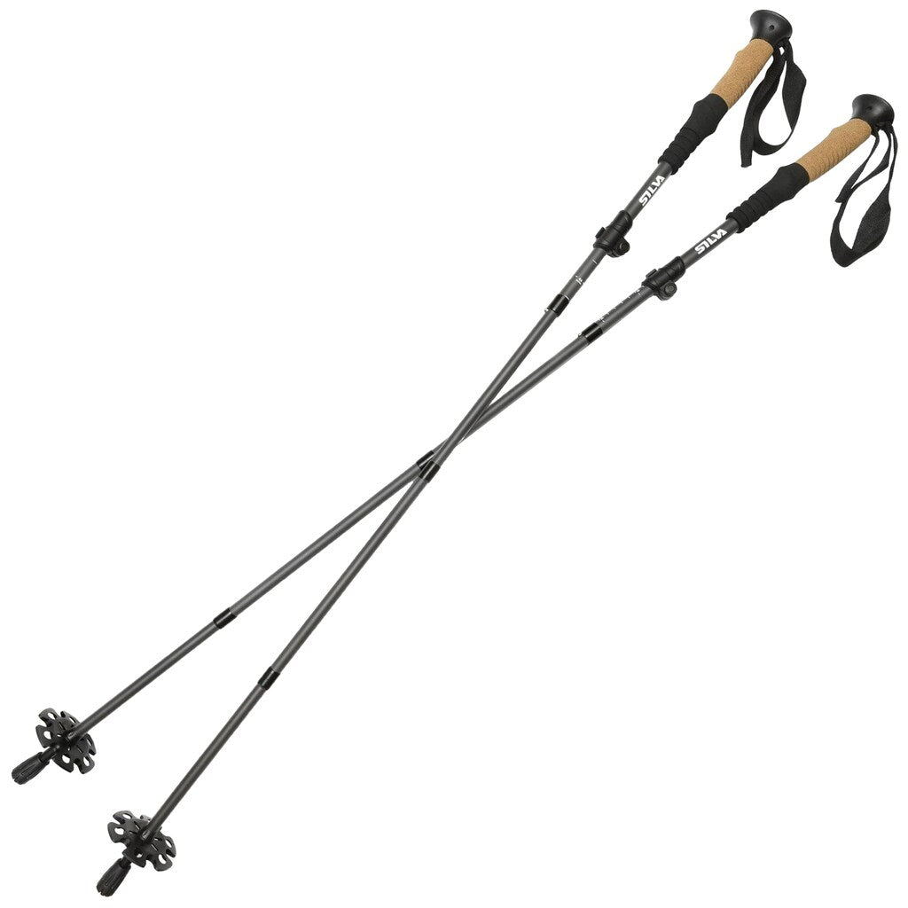 Kije trekkingowe Silva Trekking Poles Z-Fold - Aluminium Grey