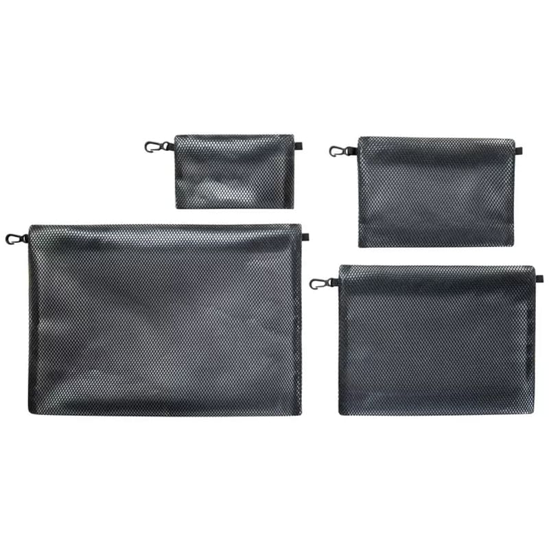 Zestaw pokrowców Tatonka Zip Pouch Set IV - Black
