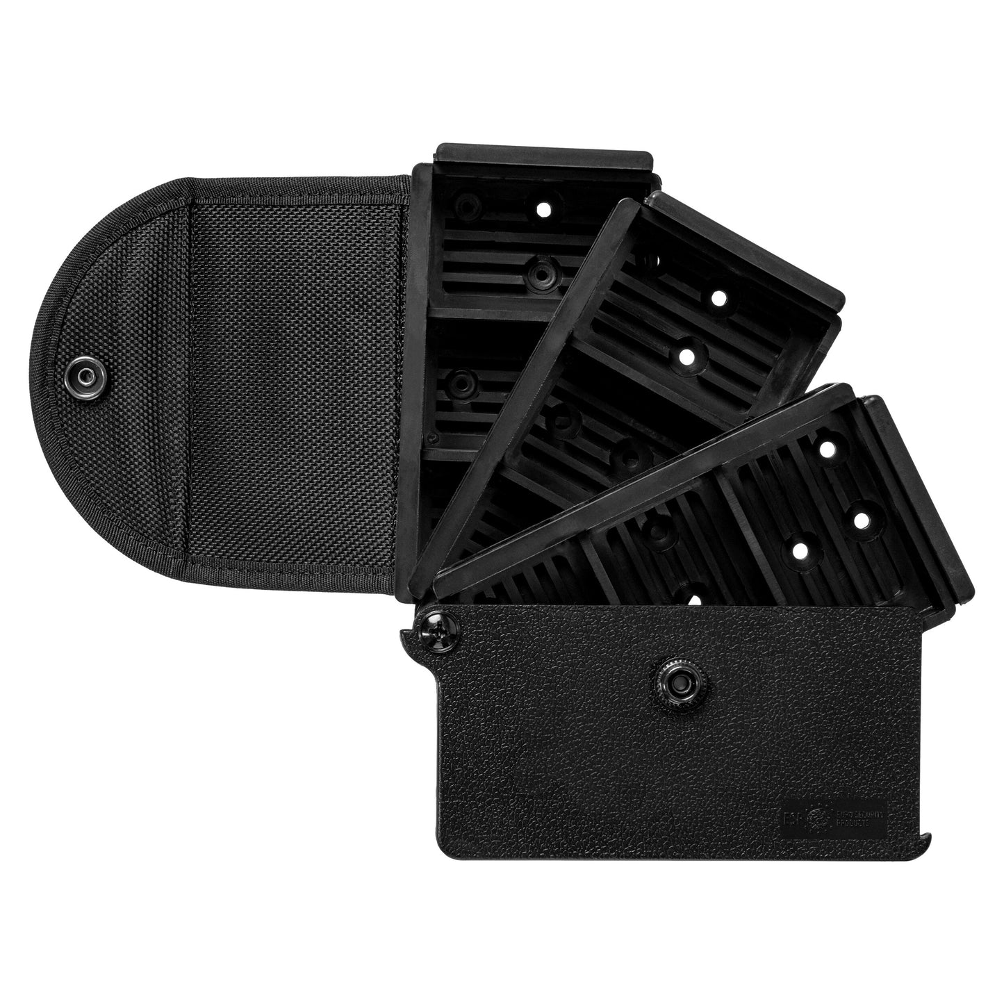 Kabura obrotowa na kajdanki jednorazowe ESP HTH-89 - Black