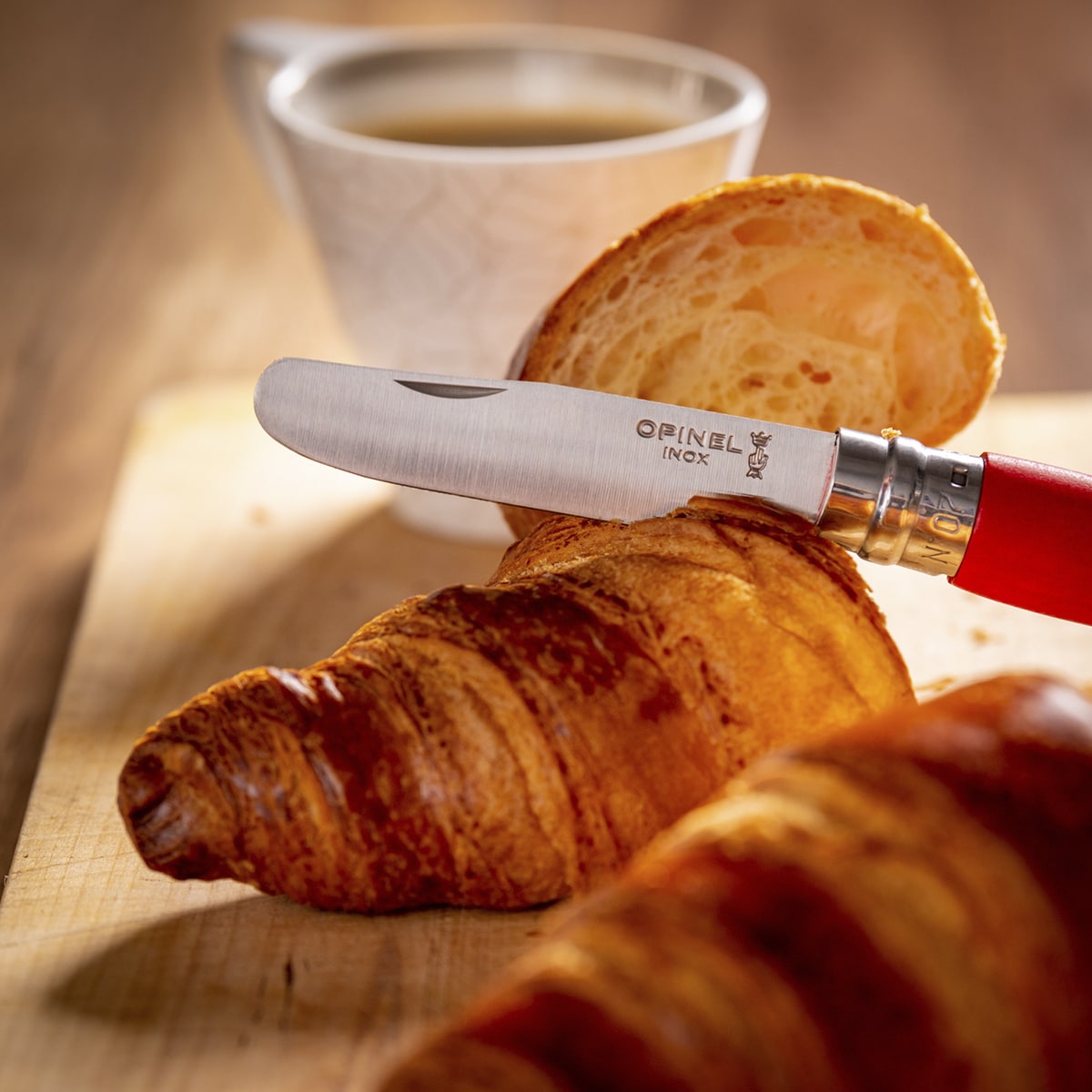 Nóż składany Opinel My First Knife No.7 INOX - Red