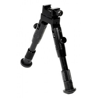 Dwójnóg UTG Shooter's SWAT Bipod Rubber Feet 6,2" - 6,7" Picatinny - Black