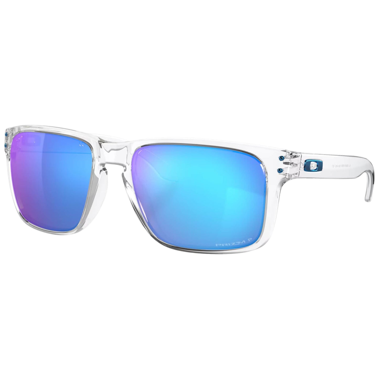Okulary przeciwsłoneczne Oakley Holbrook XL - Polished Clear Frame/Prizm Sapphire Polarized Lenses