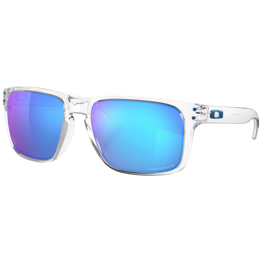 Okulary przeciwsłoneczne Oakley Holbrook XL - Polished Clear Frame/Prizm Sapphire Polarized Lenses