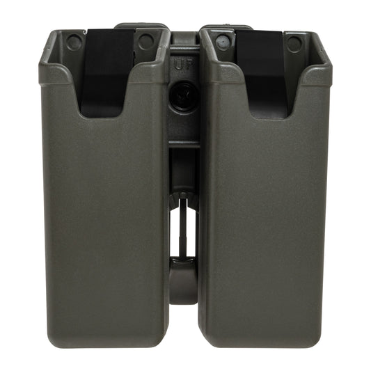 Podwójna ładownica obrotowa ESP z montażem UBC-07 Clip na magazynki MP5/UZI - Olive Drab