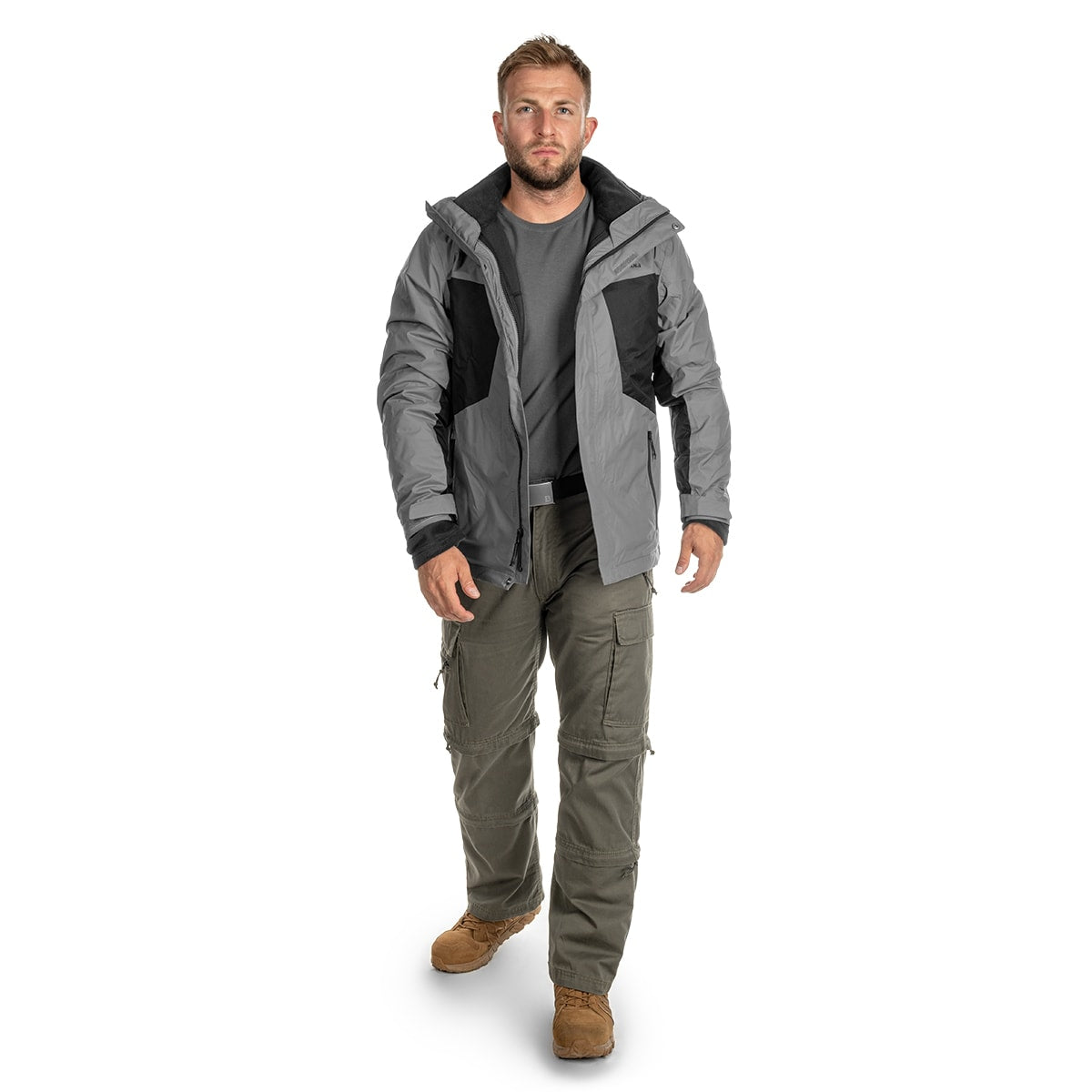 Kurtka Columbia Tunnel Falls Interchange City Grey/Black