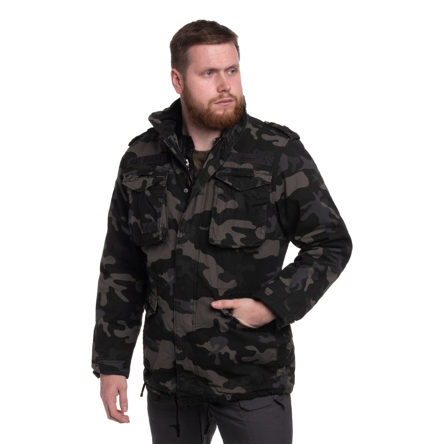 Kurtka Brandit M65 Giant - Dark Camo